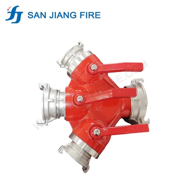 Aluminum fire water divider
